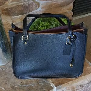 Coach Black Tyler Carryall